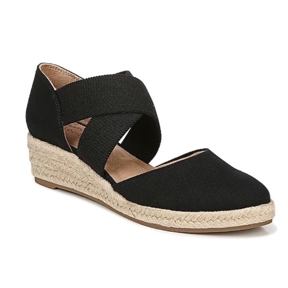 Life Stride Shoes - Life Stride Espadrille Wedge Sz: 7.5